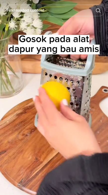 Bukan diberi cuka atau baking soda, begini trik basmi bau amis di perabot dapur pakai 1 bahan dapur