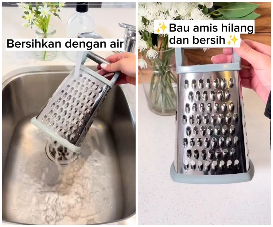 Bukan diberi cuka atau baking soda, begini trik basmi bau amis di perabot dapur pakai 1 bahan dapur