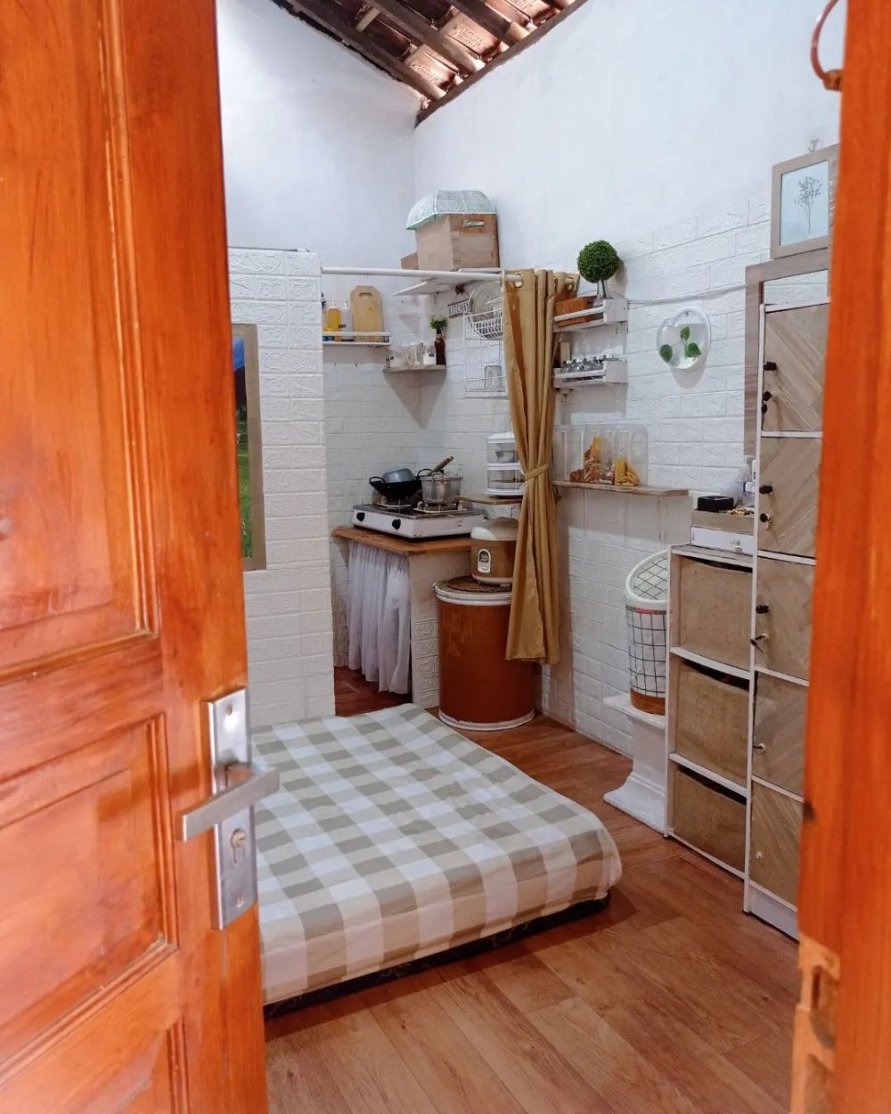 dapur mungil di kos sepetak estetik © 2023 brilio.net