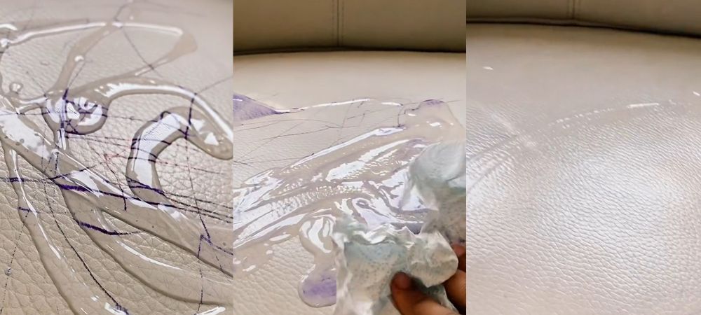 cara mudah hilangkan bekas coretan pulpen di sofa berbahan kulit © berbagai sumber cara mudah hilangkan bekas coretan pulpen di sofa berbahan kulit © berbagai sumber