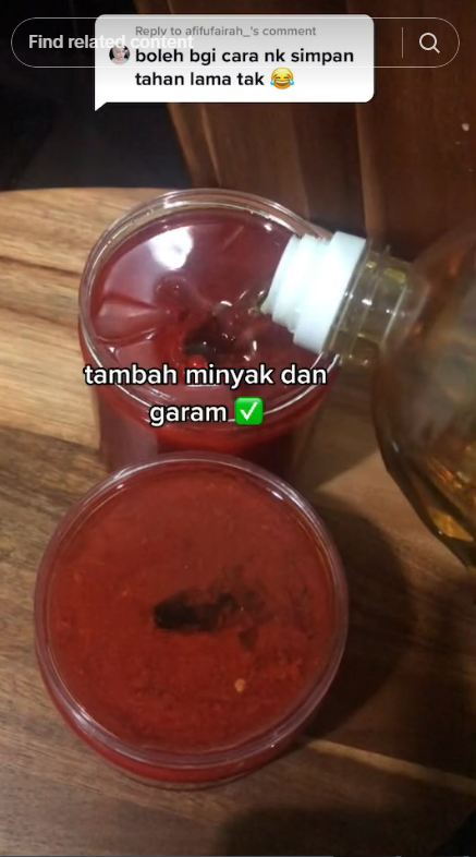 Cukup tambah 2 bahan dapur, ini trik agar saus cabai homemade lebih awet sampai 6 bulan