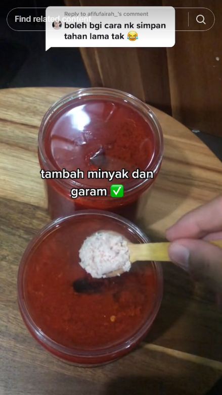 Cukup tambah 2 bahan dapur, ini trik agar saus cabai homemade lebih awet sampai 6 bulan