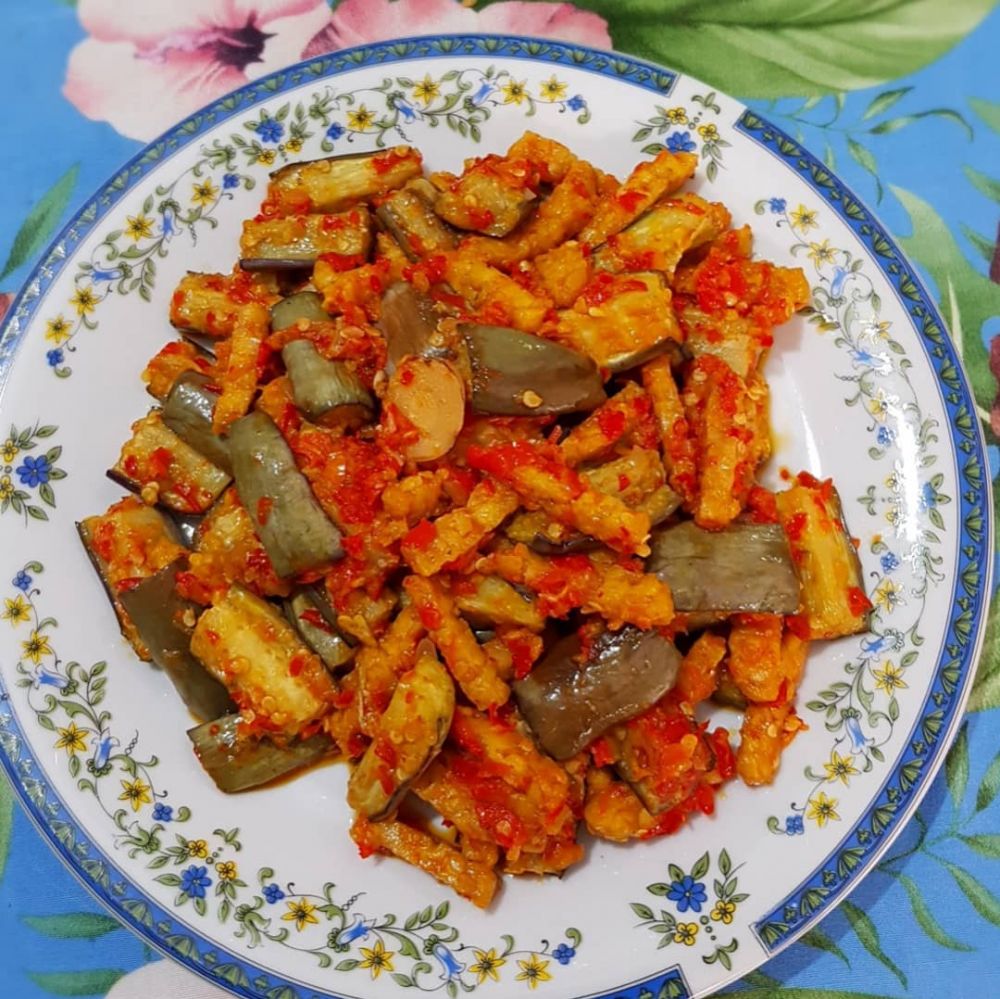 20 Resep balado terong, enak, mudah dibuat, dan bikin ketagihan