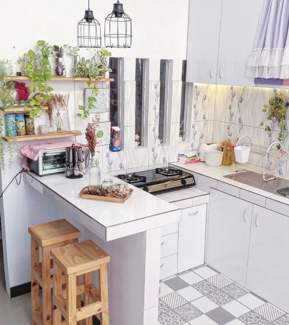 dapur mungil mini bar sederhana tapi estetik © 2023 brilio.net