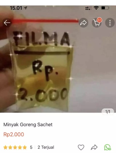 Potret dagangan nyeleneh dijual online Berbagai sumber