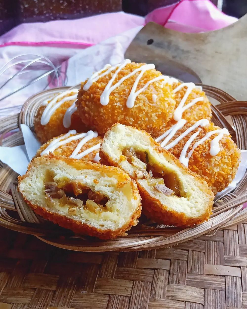 35 Resep kreasi roti isi, empuk, lembut, dan mudah dibuat
