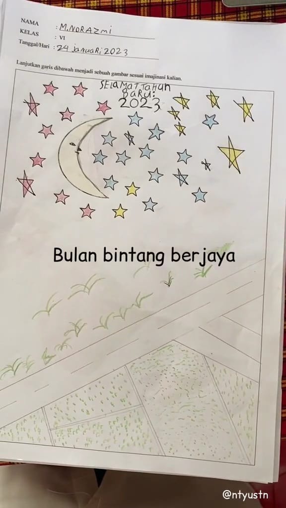 karya murid 6 sd di luar dugaan Berbagai sumber