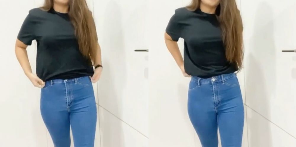 trik bikin kaos jadi model crop tee © Instagram