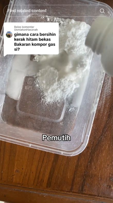 Bukan pakai sabun atau sitrun, ini cara bersihkan tungku kompor berkerak agar kinclong dalam 10 menit