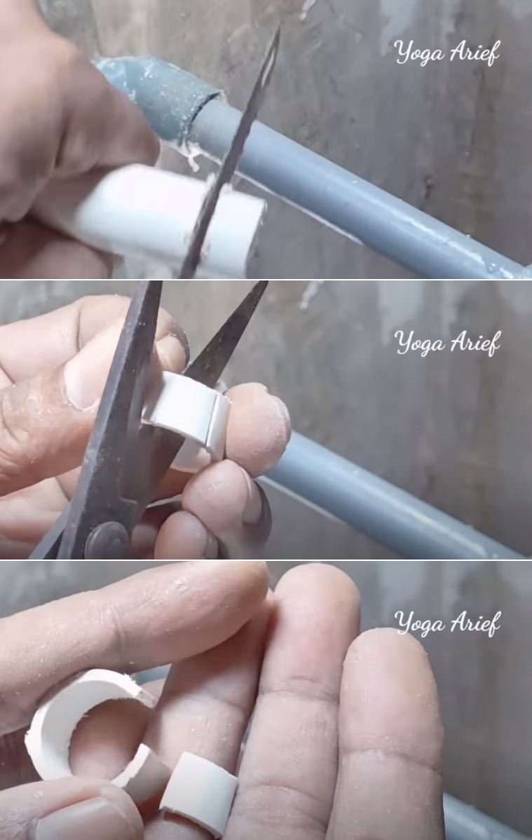 cara perbaiki pipa bocor © YouTube