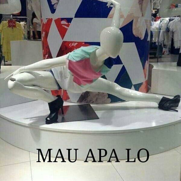 Manekin nyeleneh abis berbagai sumber