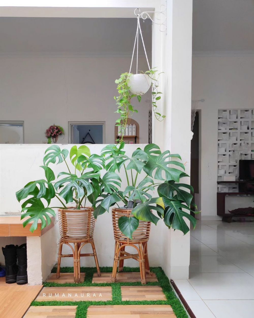 dapur mungil pakai mini bar semi outdoor © 2023 brilio.net