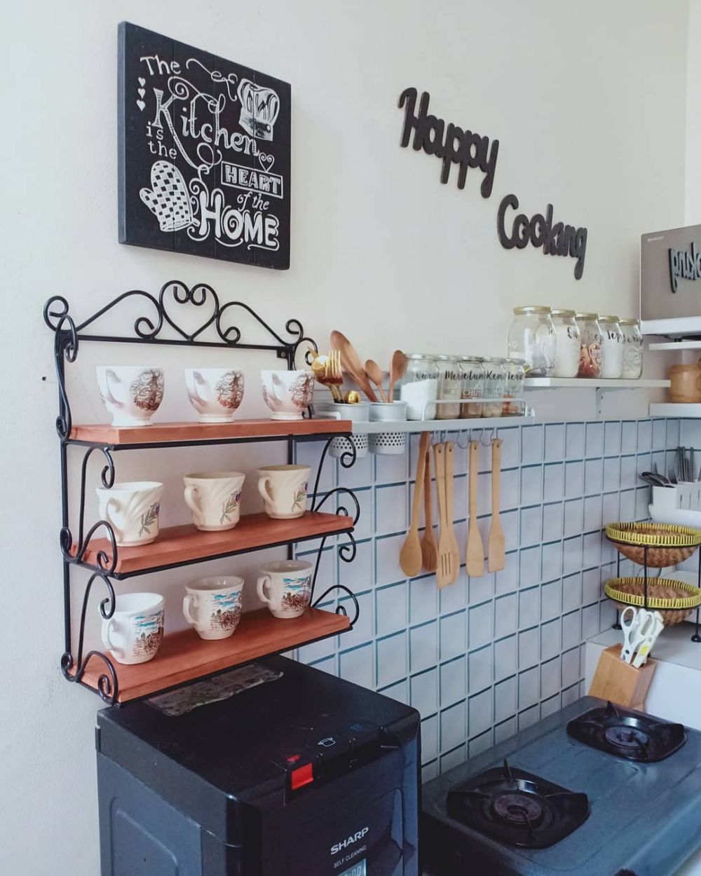 dapur sepetak tanpa kitchen set antisumpek © 2023 brilio.net