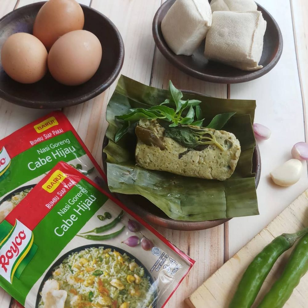 21 Cara membuat pepes tahu kemangi, praktis dan gurih