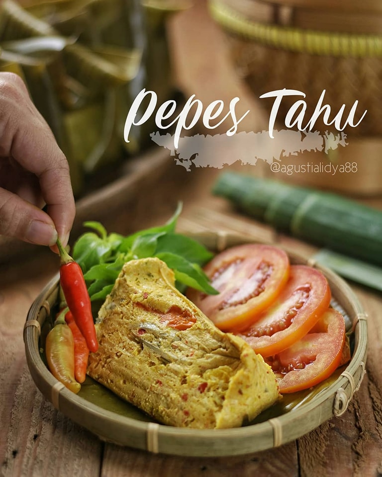 21 Cara membuat pepes tahu kemangi, praktis dan gurih