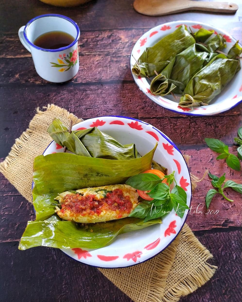 21 Cara membuat pepes tahu kemangi, praktis dan gurih