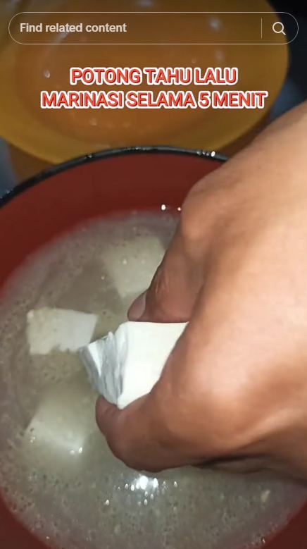 Tanpa baking soda atau margarin, ini trik bikin tahu krispi yang keriting dan renyah tambah 1 bahan