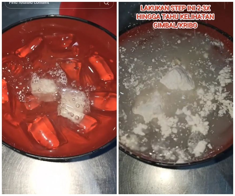 Tanpa baking soda atau margarin, ini trik bikin tahu krispi yang keriting dan renyah tambah 1 bahan