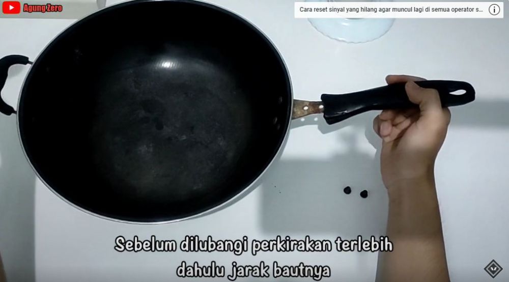 Modal Rp0, ini trik cepat perbaiki gagang teflon yang lepas cuma pakai 2 alat sederhana