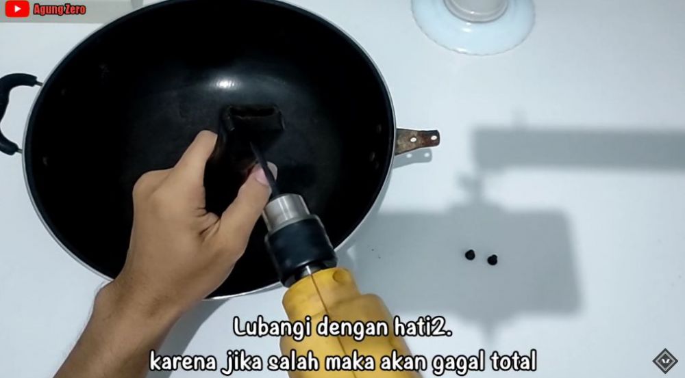 Modal Rp0, ini trik cepat perbaiki gagang teflon yang lepas cuma pakai 2 alat sederhana