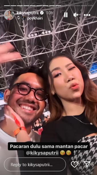 seleb nonton konser Coldplay © Instagram