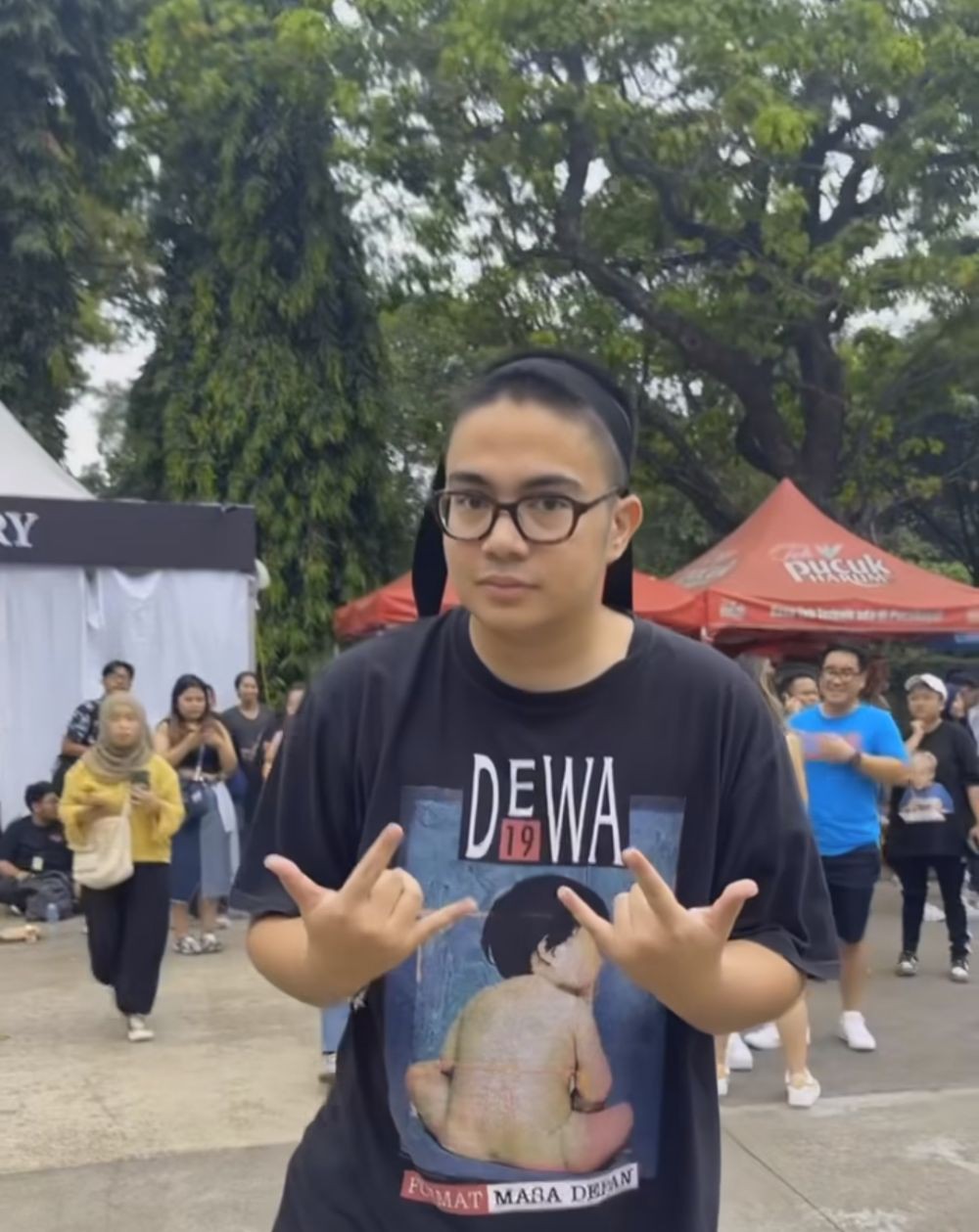 seleb nonton konser Coldplay © Instagram