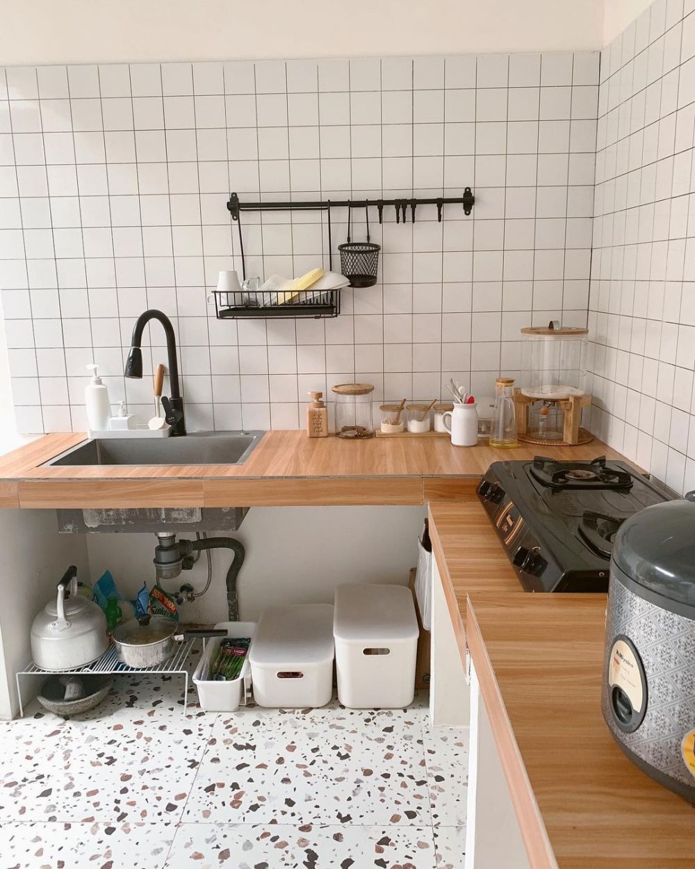 dapur korean style tanpa kitchen set © 2023 brilio.net