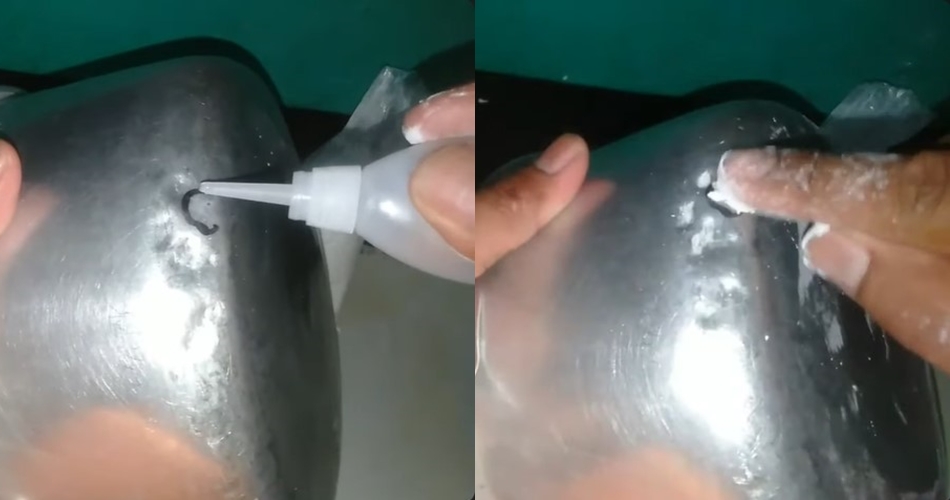 Tak perlu ditambal aluminium foil, ini trik atasi panci bocor cukup tambah 1 bahan dapur