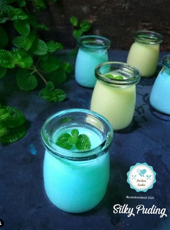20 Resep silky puding, lembut, manis, dan gampang dibuat