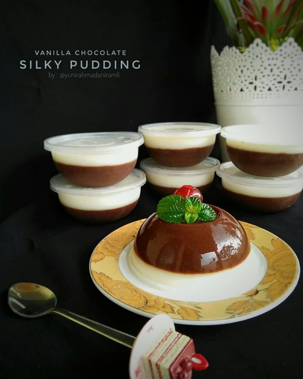 20 Resep silky puding, lembut, manis, dan gampang dibuat