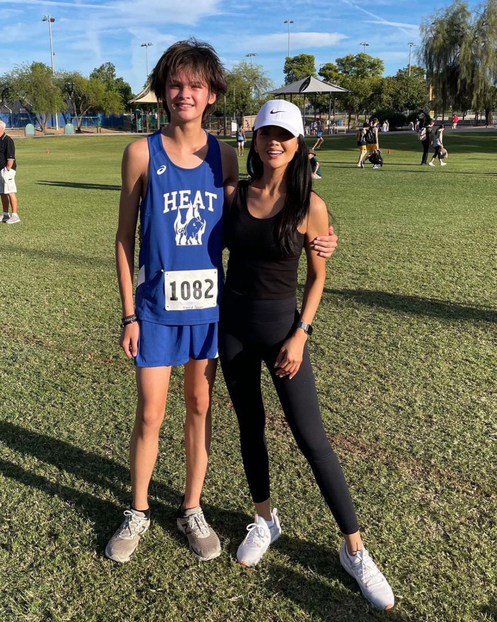 seleb dan anak yang punya tinggi lebih  © instagram