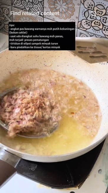 Tanpa tepung atau cuka, ini cara goreng bawang merah agar renyah dan antigosong pakai 2 bahan dapur
