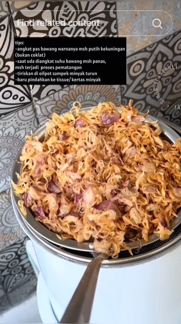 Tanpa tepung atau cuka, ini cara goreng bawang merah agar renyah dan antigosong pakai 2 bahan dapur