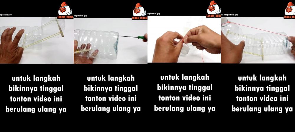 trik bikin perangkap tikus andalkan 1 barang bekas © berbagai sumber