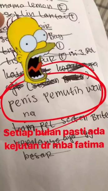 Potret kocak daftar belanjaan Berbagai sumber Potret kocak daftar belanjaan Berbagai sumber