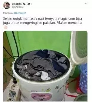 Potret kocak alih fungsi barang elektronik Berbagai sumber