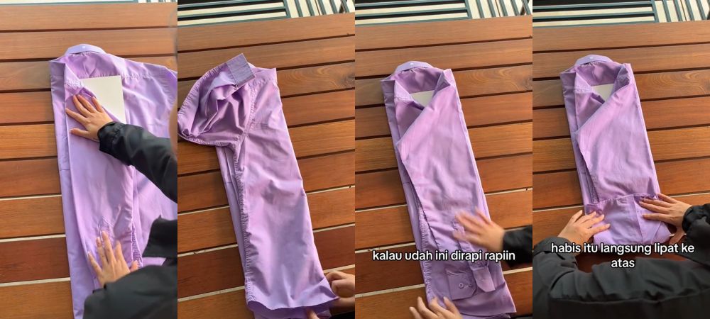 trik mudah melipat kemeja jadi super rapi kayak di mal © berbagai sumber trik mudah melipat kemeja jadi super rapi kayak di mal © berbagai sumber