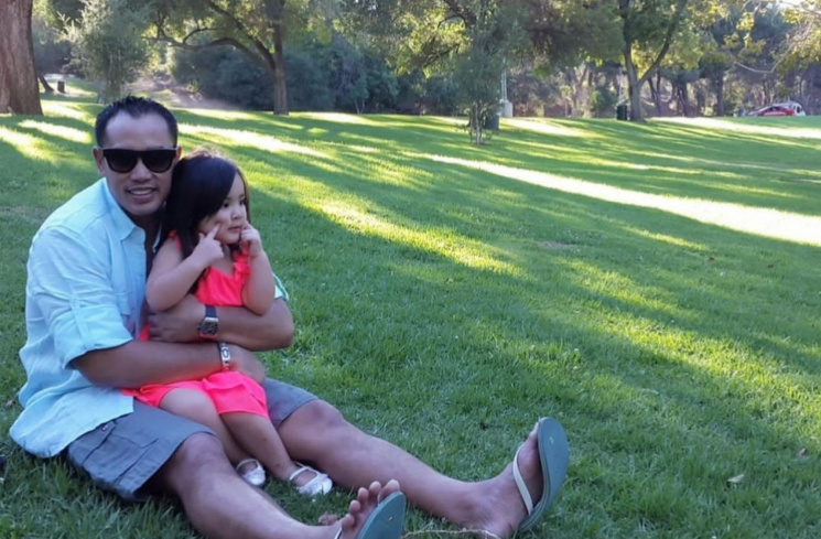 kedekatan Ardi Bakrie dengan putrinya Mikhayla © berbagai sumber