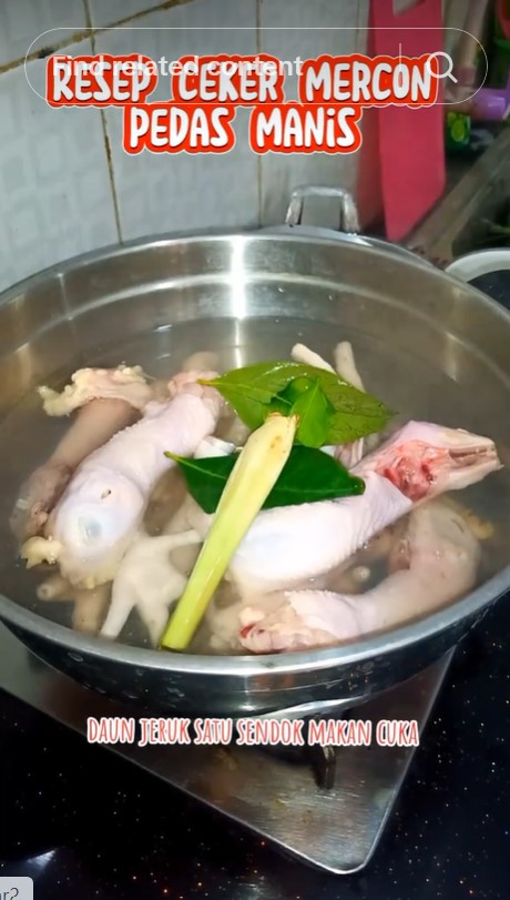 Empuk dalam 5 menit, ini trik rebus ceker agar hemat gas tanpa presto cukup tambah 1 bahan dapur