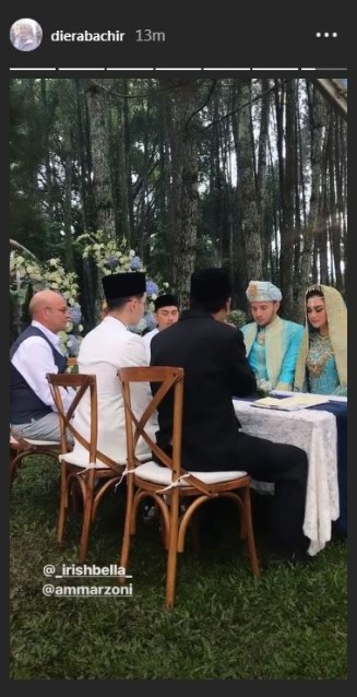 potret kenangan akad nikah Irish Bella © berbagai sumber