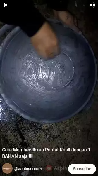 Cuma pakai 1 bahan, ini trik mudah menghilangkan kerak di pantat wajan