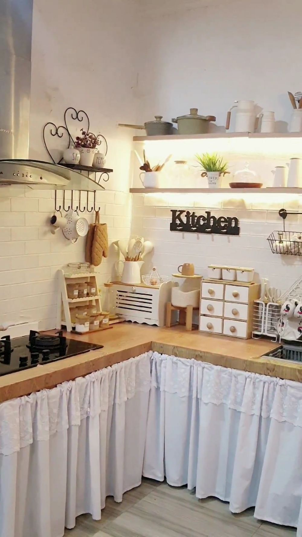 estetik dapur tanpa kitchen set © Instagram