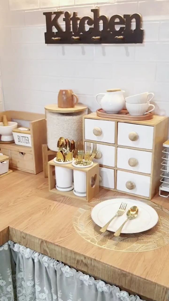 estetik dapur tanpa kitchen set © Instagram