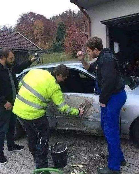 Potret kocak momen kerjasama saat bikin bangunan Berbagai sumber Potret kocak momen kerjasama saat bikin bangunan Berbagai sumber