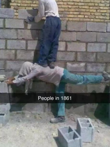 Potret kocak momen kerjasama saat bikin bangunan Berbagai sumber Potret kocak momen kerjasama saat bikin bangunan Berbagai sumber