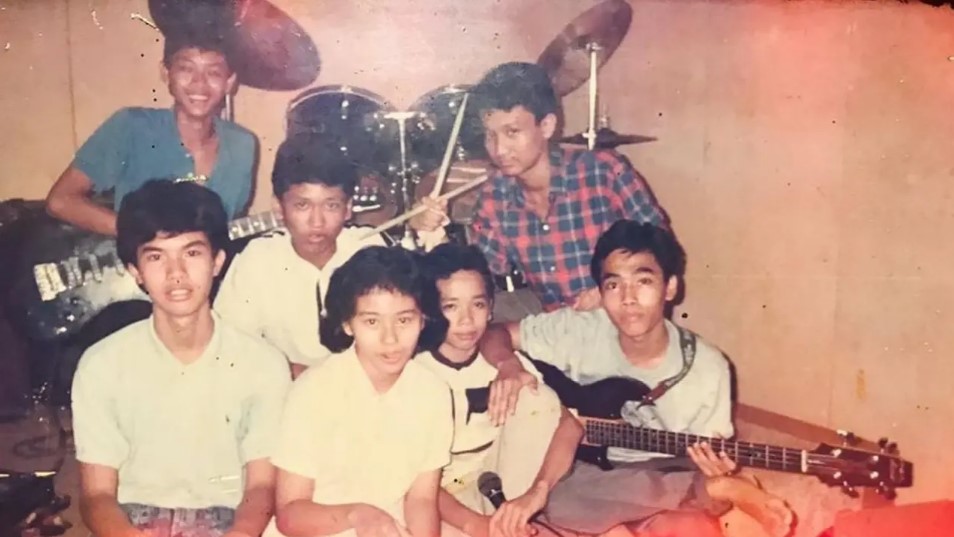 Ahmad Dhani saat masih sekolah © Instagram