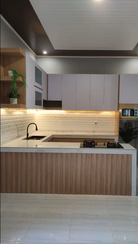 renovasi dapur hasilnya nyeleneh © TikTok