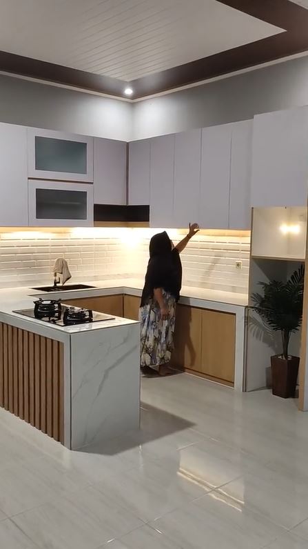 renovasi dapur hasilnya nyeleneh © TikTok