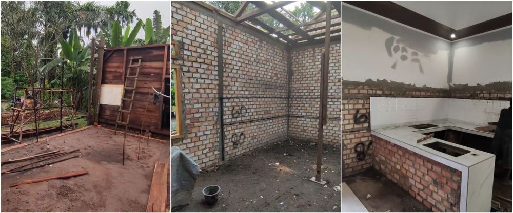 renovasi dapur hasilnya nyeleneh © TikTok