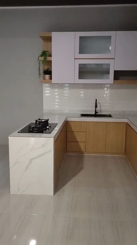 renovasi dapur hasilnya nyeleneh © TikTok